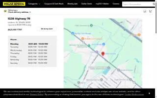 Dollar General of Ladson website