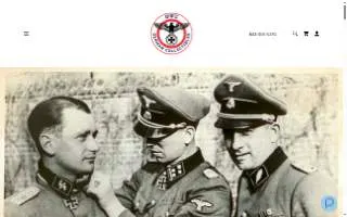 WW2 Militaria Collectibles website