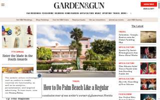 Garden & Gun Magazine
