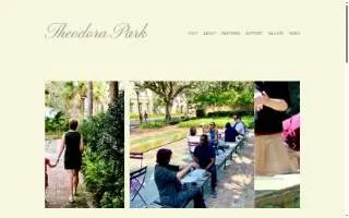 Theodora Park website