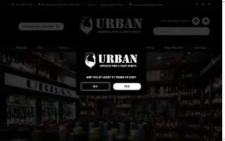 Urban Wines and Spirits website