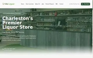 Links Liquor - North Charleston website