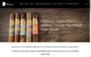 Cigars on Maybank website