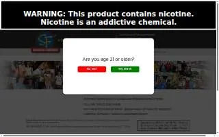Smoker Friendly of Mt Pleasant website