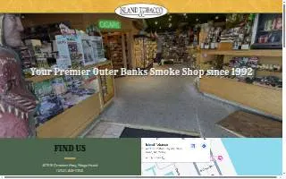 Island Tobacco of Charleston website