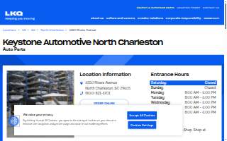 Keystone Automotive - North Charleston