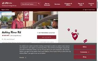 Jiffy Lube of Charleston website