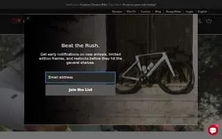R&A Cycles Brooklyn website