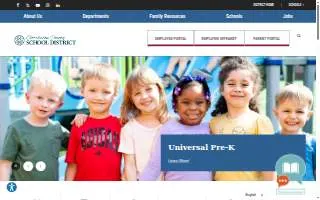 Charleston County School District website