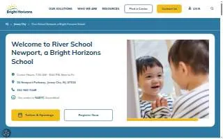 River School Newport, a Bright Horizons School website