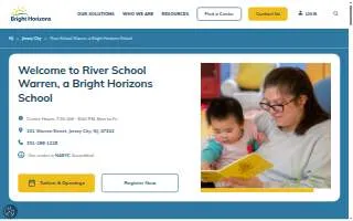 River School Warren, A Bright Horizons School website