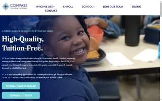 Compass Collegiate Academy website