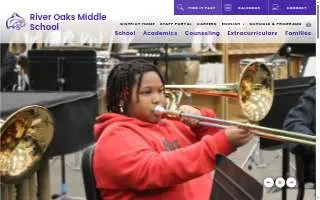 River Oaks Middle School website