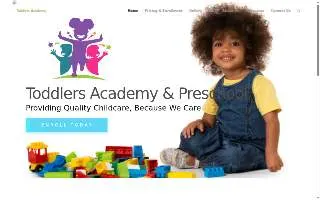 Toddlers Academy & Pre School website