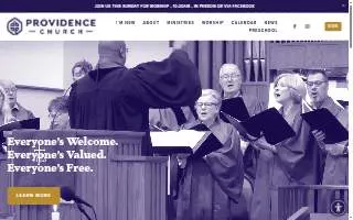 Providence Church website