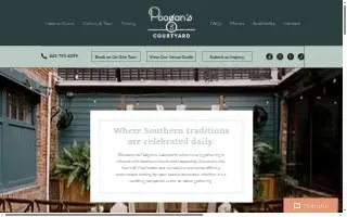Poogan's Courtyard website