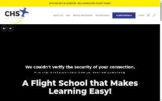 CHS Flight School website