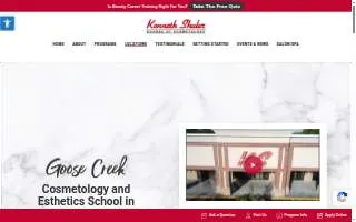 Kenneth Shuler School of Cosmetology website