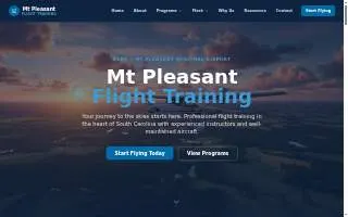 Mt. Pleasant Flight Training, LLC website