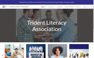 Trident Literacy Association of Charleston website