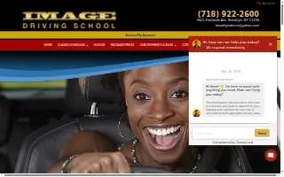 Image Driving School website