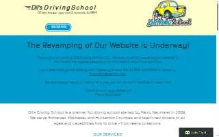 Dil's Driving School website