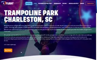 Flight Adventure Park Charleston website