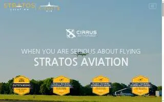 Stratos Aviation Columbia website
