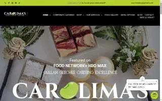 Carolima's Lowcountry Cuisine website