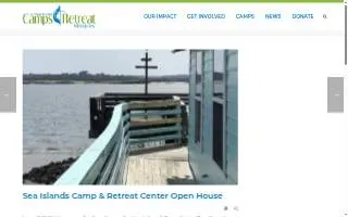 Sea Islands Camp & Retreat Center website