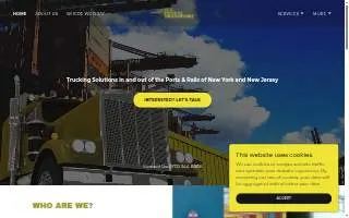 All Points Transport of Newark website