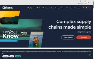 Odyssey Logistics & Technology of North Charleston website
