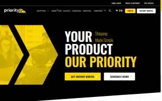Priority 1 website
