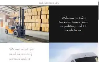 L & E services LLC website