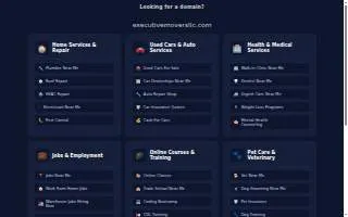 Executive Movers & Logistics LLC website