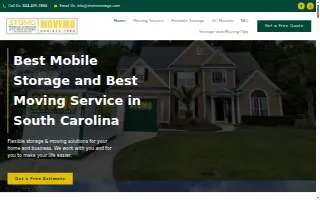 StoMo Mobile Storage & MoveMo Moving website