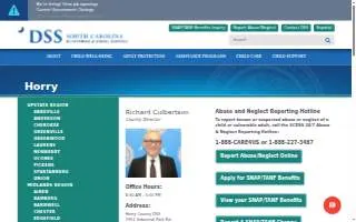 South Carolina Department of Social Services - Horry County (Myrtle Beach Office) website