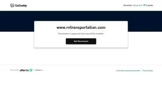 R & N Transportation LLC website