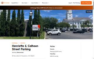 AirGarage | Public Parking - Henrietta & Calhoun Street Charleston
