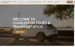 Charleston Historic Tours and Transportation, LLC website