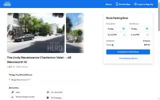 Wentworth Street Parking Garage website