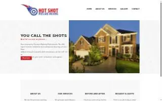 HotShot Pressure Washing of Johns Island website
