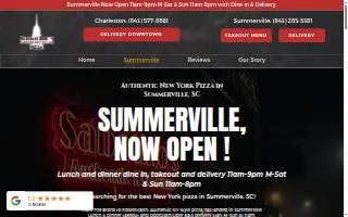 Sabatino's Pizza website