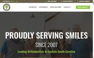 Palmetto Family Orthodontics: Caldwell Rush-Baker DDS website