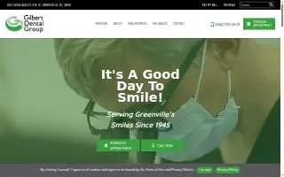 Gilbert Dental Group website