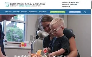 Carolina Oral & Facial Surgery, P.A. website