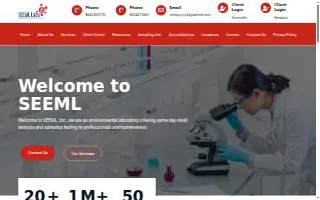 Southeast Environmental Microbiology Laboratories website