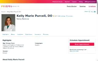 Kelly Marie Purcell, DO website
