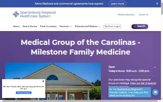 Medical Group of the Carolinas - Milestone Family Medicine