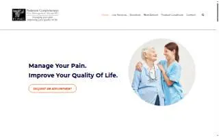Piedmont Comprehensive Pain Management website